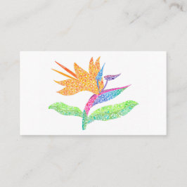 Vackert födelsedag av personligt kontaktkort för P Visitkort