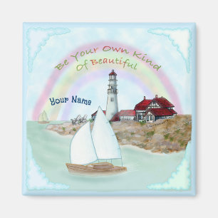 Vackert fyr magnet