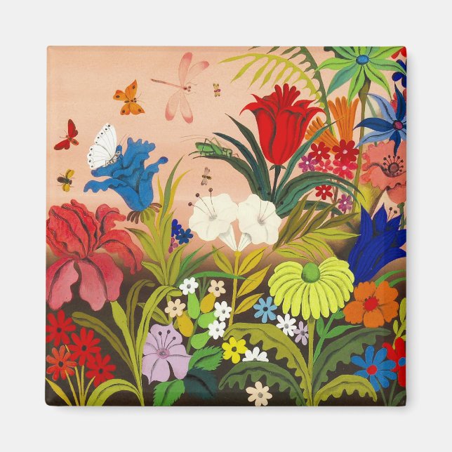 Vackert Garden Magnet (Framsidan)