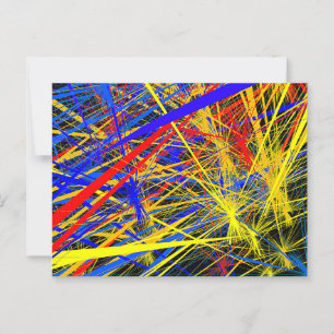 Vackert Geometric Mönster Poster kort för Abstrakt