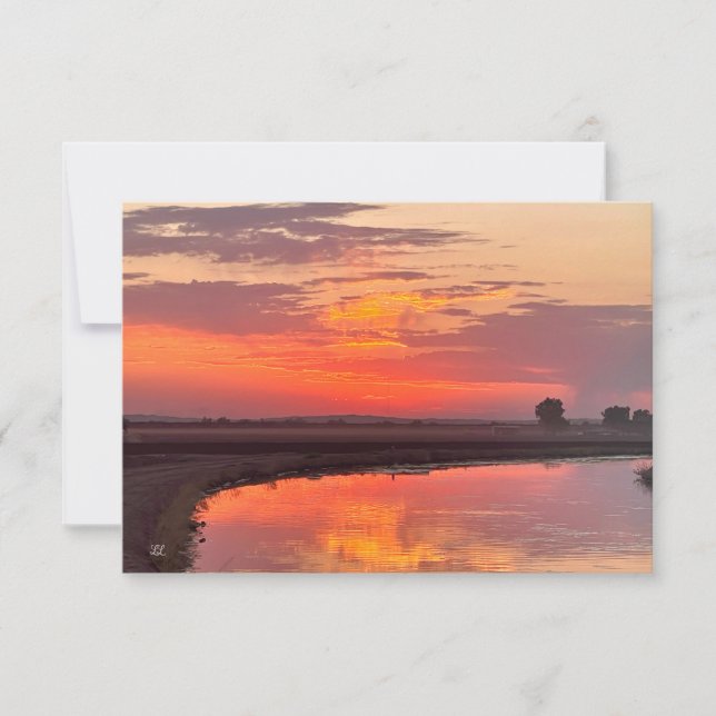 Vackert Gift Anteckningskort (Framsida)