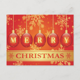 Vackert God jul vykort