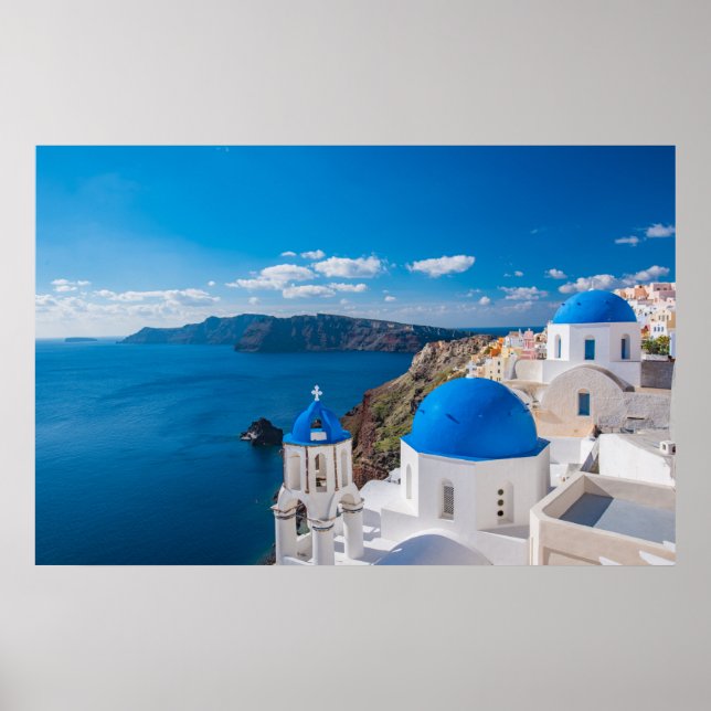 Vackert Grekland Poster (Framsidan)