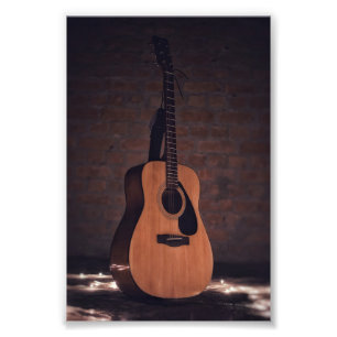 Vackert Guitar Fototryck