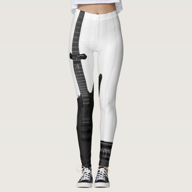 Vackert Guitar Leggings (Framsida)