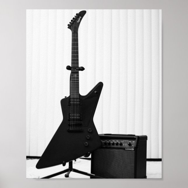 Vackert Guitar Poster (Framsidan)