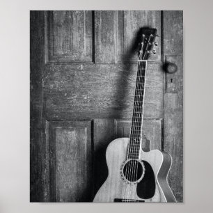 Vackert Guitar Poster
