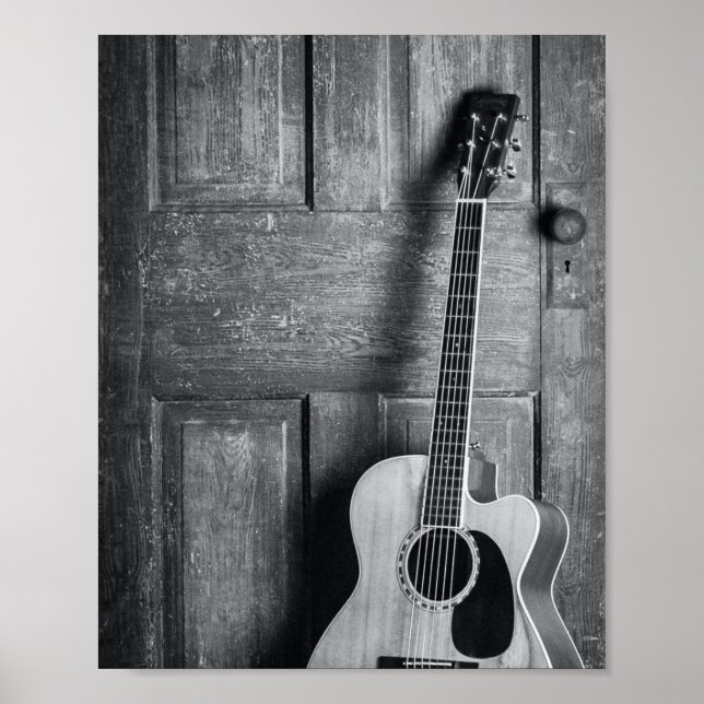 Vackert Guitar Poster (Framsidan)
