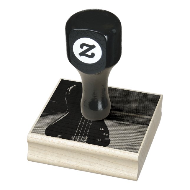 Vackert Guitar Stämpel (Stämpel)