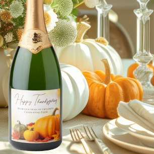 Vackert Happy thanksgiving Anpassade Business