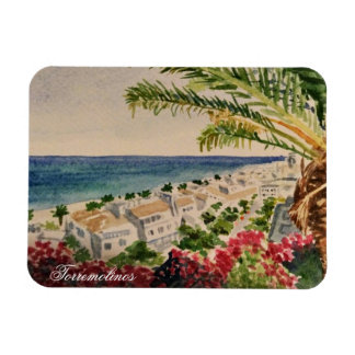 Vackert hav Torremolinos Spanien Magnet