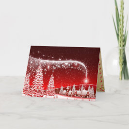 Vackert HD-grafikkort - julkort Helgkort