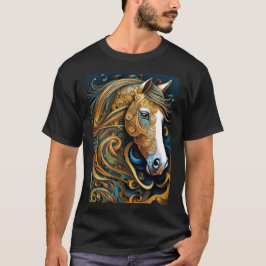 Vackert Horse Head T Shirt
