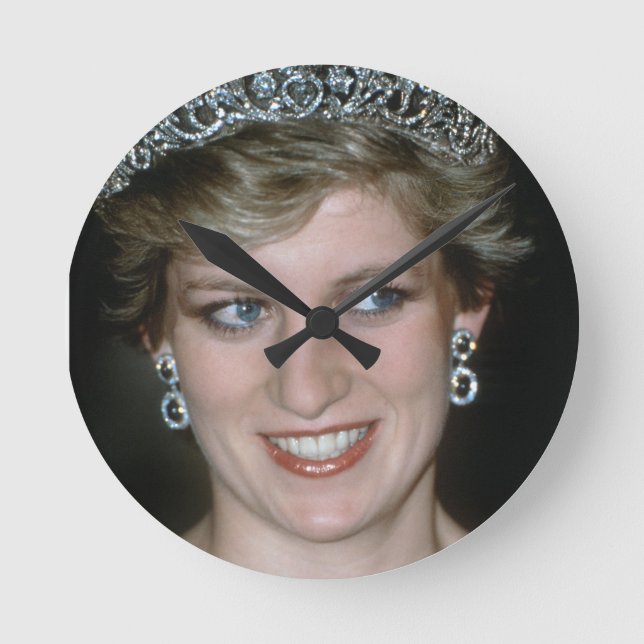 Vackert! HRH Princess of Wales Rund Klocka (Framsida)