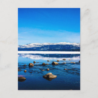 "Vackert i blått" Vykort