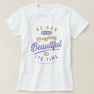 Vackert i sin tid - kristen citat t shirt