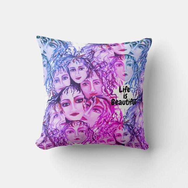 Vackert inspirerande Party-tid Kudde (Framsida)