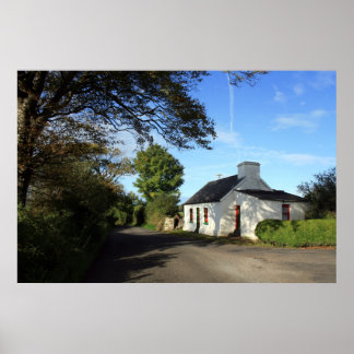 Vackert Irish Cottage Poster