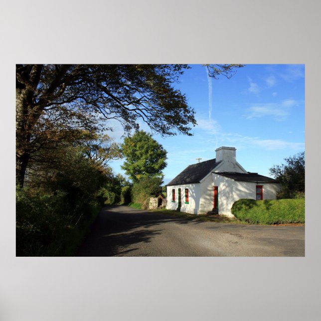 Vackert Irish Cottage Poster (Framsidan)