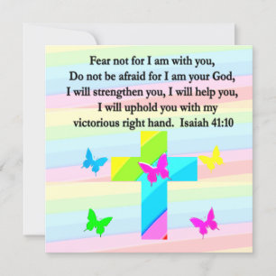 VACKERT ISAIAH 41:10 DESIGN INBJUDNINGAR