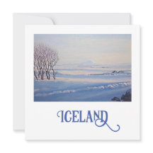 Vackert Island liggande bra konst