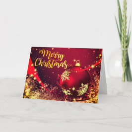 Vackert julkort med varm Önskemål Helgkort