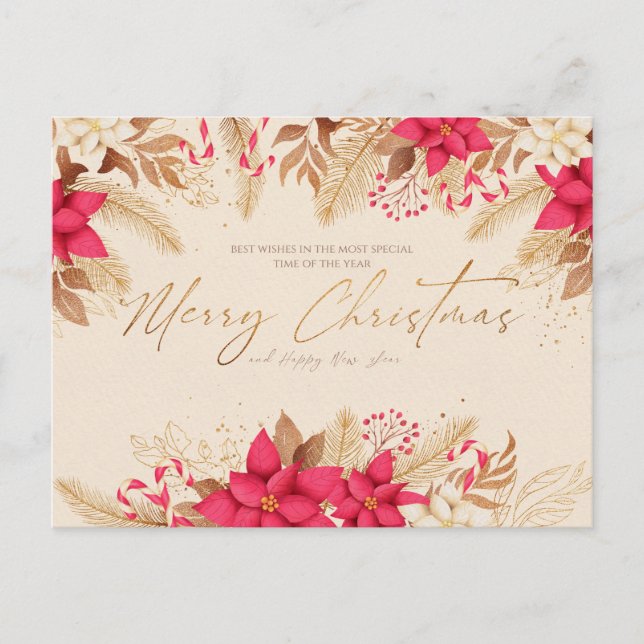 Vackert julkort vykort (Framsida)