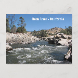 Vackert Kern River-vykort! Vykort