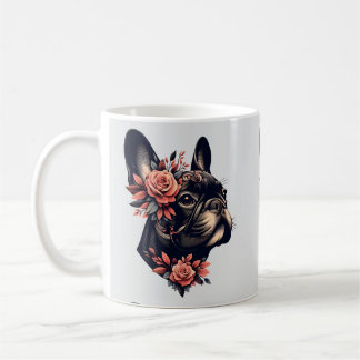 Vackert konstgjord Frenchie Kaffemugg