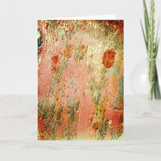 Vackert kort för abstrakt för vänskap