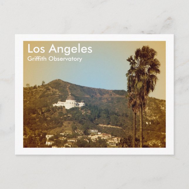 Vackert LA-observatoriets vykort! Vykort (Framsida)