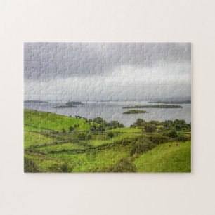 Vackert landskap på Irland Pussel