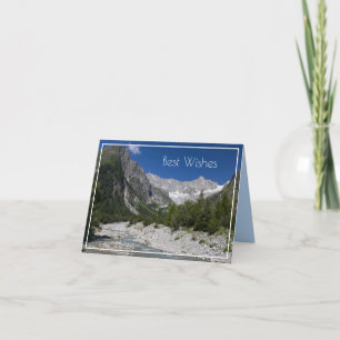 Vackert landskap, Schweiz, Pension Kort