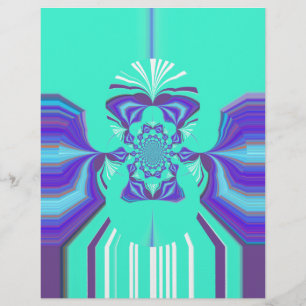 Vackert Lila Cyan Iridescent Blue-vektor färg