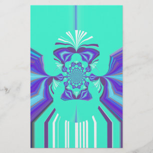 Vackert Lila Cyan Iridescent Blue-vektor färg