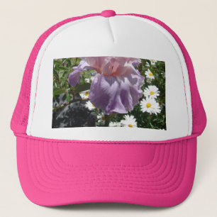 Vackert Lila Iris Flower blommigt Foto Keps