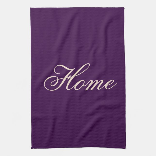 Vackert Lila Kitchen Towel Kökshandduk (Vertikal)