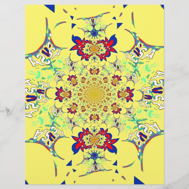 Vackert ljus Golden Blommigt Art: A Posh Touch (Framsida)