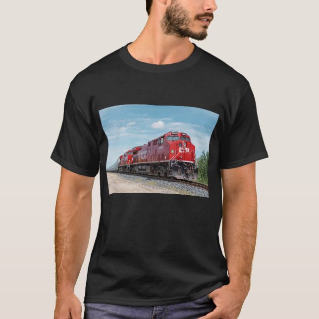 Vackert Locomotive T-Shirt (Framsida)