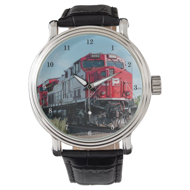 Vackert lokomotiv/Tåg Wrist Watch Armbandsur (Framsida)
