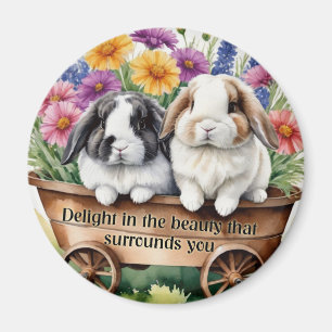 Vackert Lop Bunny Rabbit Söt-kylskåp Magnet