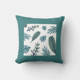 Vackert löv mysigt Pillow för hem och boende Kudde