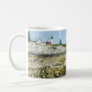Vackert Maine Kusten Classic Coffe Mugg
