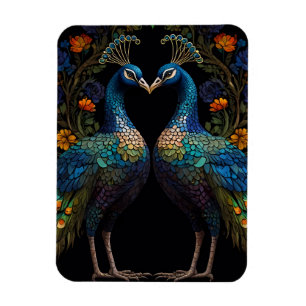 Vackert Majestic Peacock par Magnet