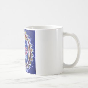 Vackert Mandala White 325 ml Classic White Mugg