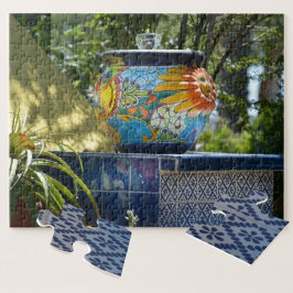 Vackert mexikanskt inspirerat Garden Pussel