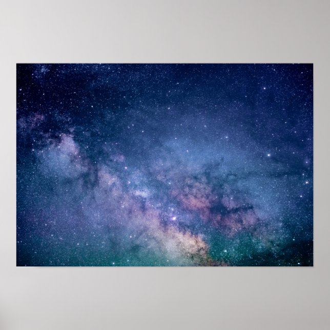 Vackert Milky Way Poster (Framsidan)