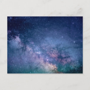Vackert Milky Way Vykort