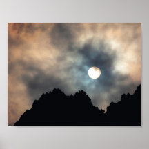 Vackert molnsprängning poster