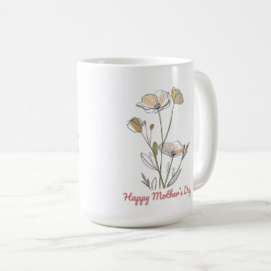 Vackert Mors dag Wrap Kaffemugg
